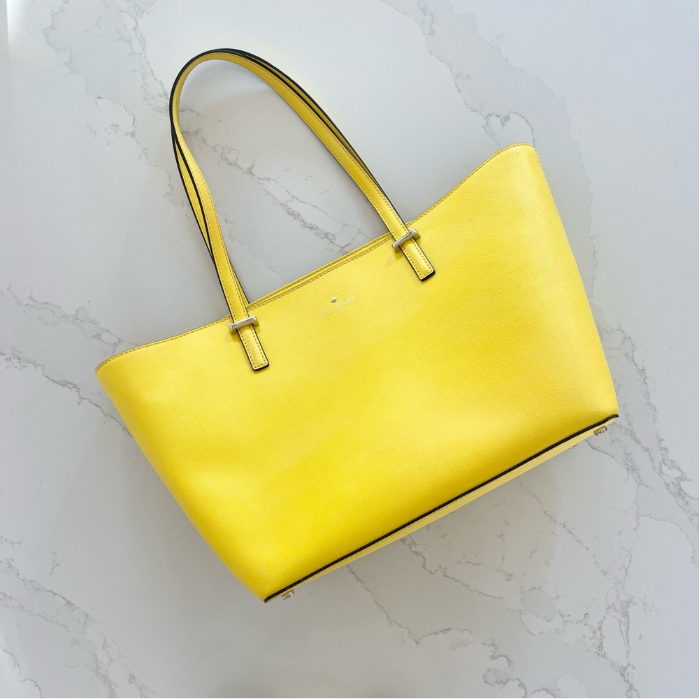 Excellent Condition Kate Spade Harmony Tote. Yellow.